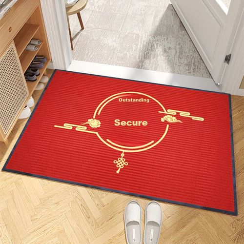 Tapete Modouyu Felpudo Rojo 80X120 Cm