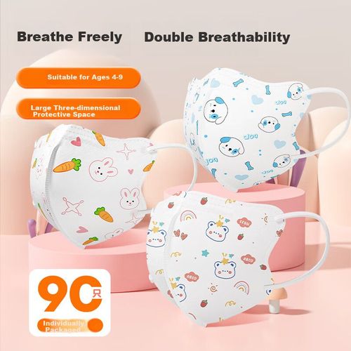 Cubrebocas Chaoya Quirúrgico 3D Para Niños Unisex