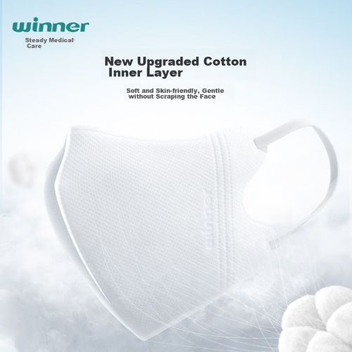 Cubrebocas Steady Desechable 3D Talla M Unisex