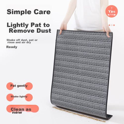 Tapete Da Jiang Imitación Yute 60X100 Cm Antideslizante