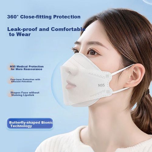 Cubrebocas H&K N95 Blanco Unisex