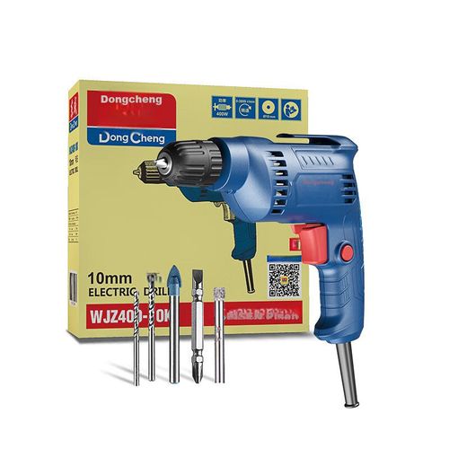 Taladro Eléctrico Dongcheng Wjz400-10K 400W 220V Kit