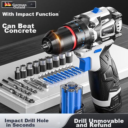 Taladro Eléctrico Oulaide Modelo X 16.8V