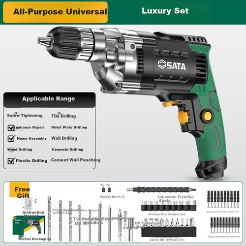 Taladro Eléctrico Sata D05703 Tipo Pistola 220V