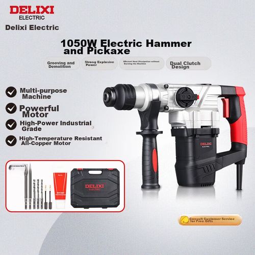 Martillo Eléctrico Delixi Electric Drh-A1 1050W 220V
