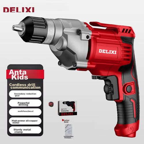 Taladro Eléctrico Delixi 550W Portátil