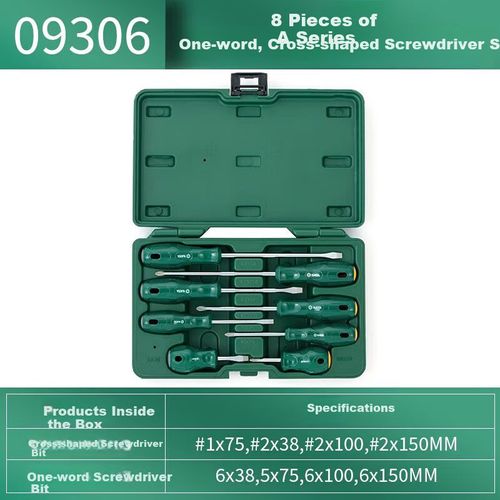 Juego De Desarmadores Sata 09306 Planos Y Phillips 8 Piezas