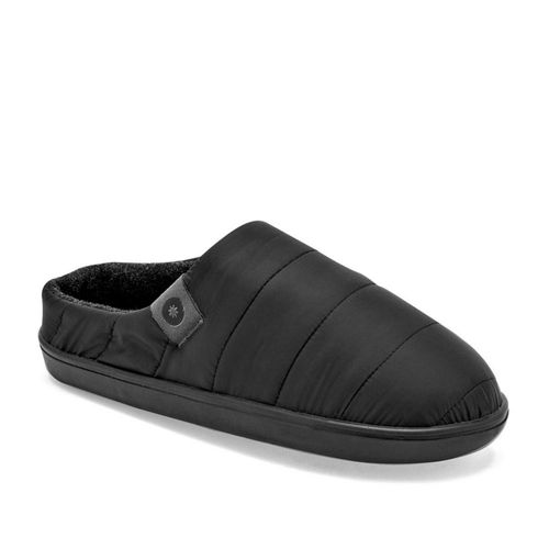 Mora Confort Pantufla para hombre negro, Cod.137015
