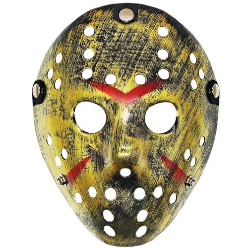 Mascara Jason Voorhees MXJGD-001 JasonGold Disfraz de Terror