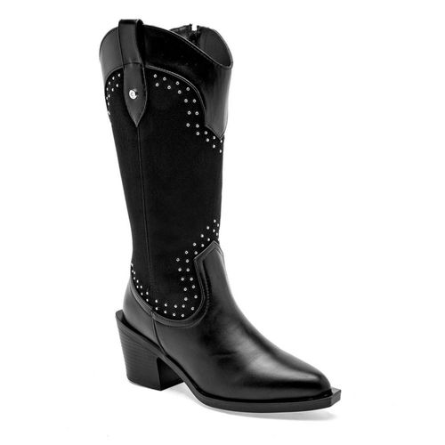 Moramora Bota  para mujer negro, Cod.136514