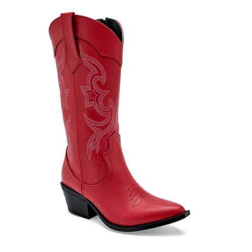 Moramora Bota  para mujer rojo, Cod.137957
