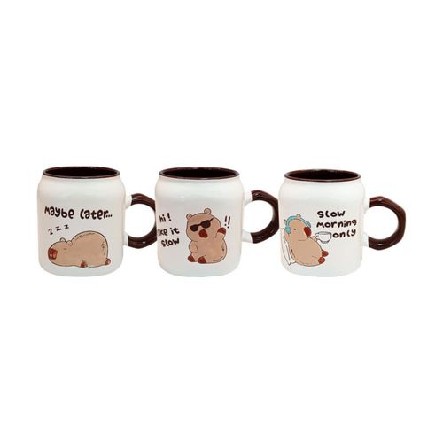 Set 3 tazas Capibara Lux Chefmaker
