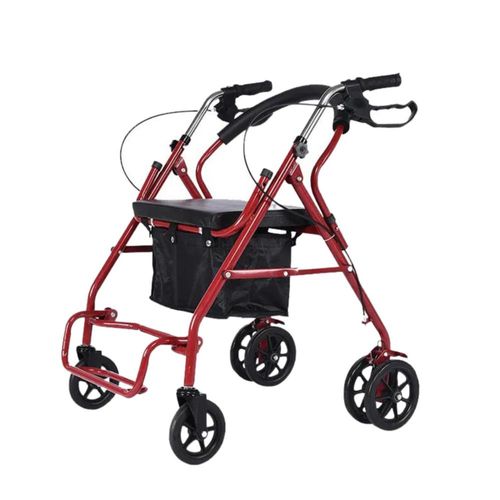 Andafacil Rollator 2 en 1 Andadera y Silla de Traslado