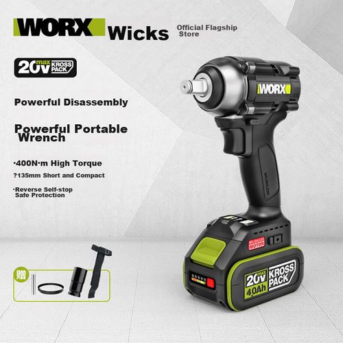 Llave Eléctrica Worx We272 1/2 Pulg 20V 4Ah