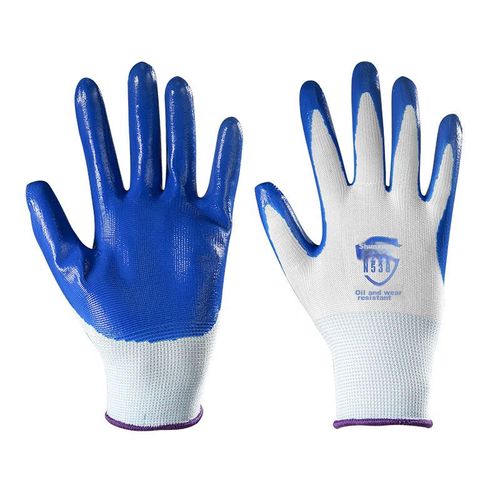 Guantes Shunxuan N538 Nitrilo Antideslizante Resistente al Aceite Unisex