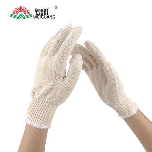 Guantes Weiguang Algodón 100% Resistente Transpirable Unisex 12 Pares