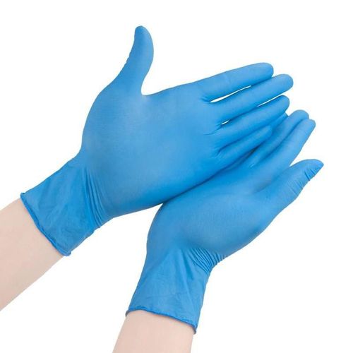 Guantes JIAZHANLI A100 Nitrilo Azul Talla M Unisex