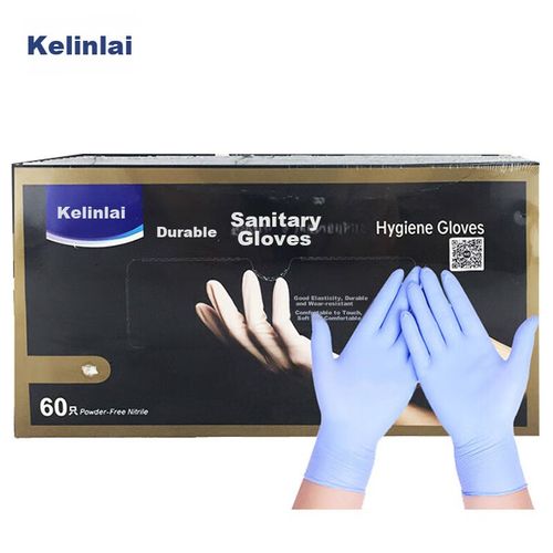 Guantes Kelin Industriales Nitrilo Surtidos Talla S 60 Piezas Unisex