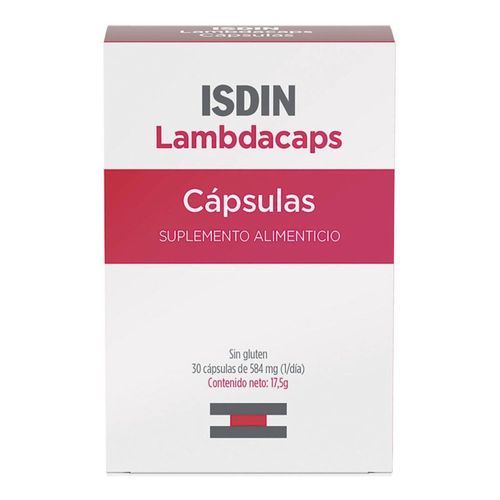Isdin Lambdacaps Suplemento alimenticio 30 caps