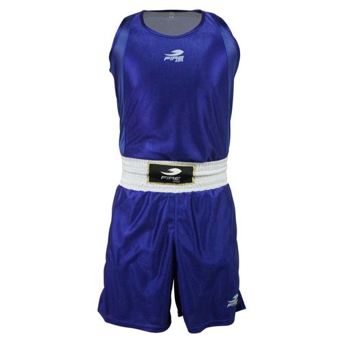Uniforme de Boxeo Fire Sports Olimpico Varonil Color Azul