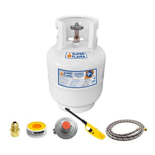 Tanque de Gas y Kit de instalación TK-01