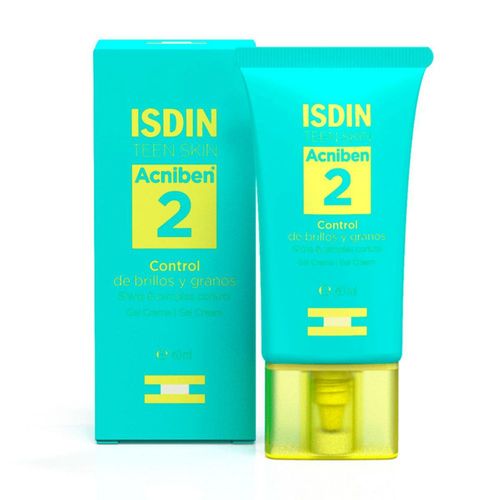 Isdin Acniben Gel crema facial control de brillo y granos 40 ml