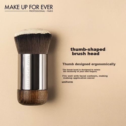 Brocha De Maquillaje Make Up For Ever Modelo 112 Kabuki Difuminadora