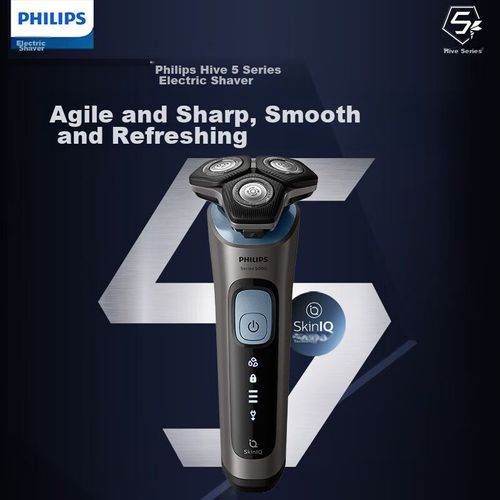 Afeitadora Eléctrica Philips Serie 5000 Skiniq Gris