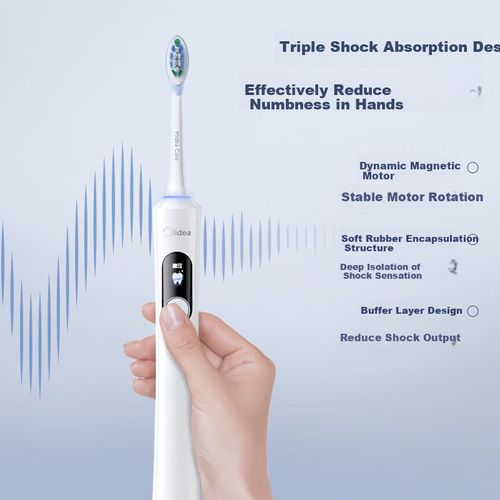 Cepillo De Dientes Eléctrico Midea Ym6Pro Blanco Espacial Unisex