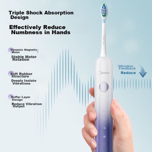 Cepillo De Dientes Eléctrico Midea Ym3 Azul Para Adultos