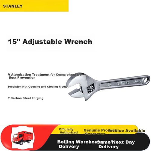 Llave Ajustable Stanley 87-435 15 Pulg Acero Al Carbono
