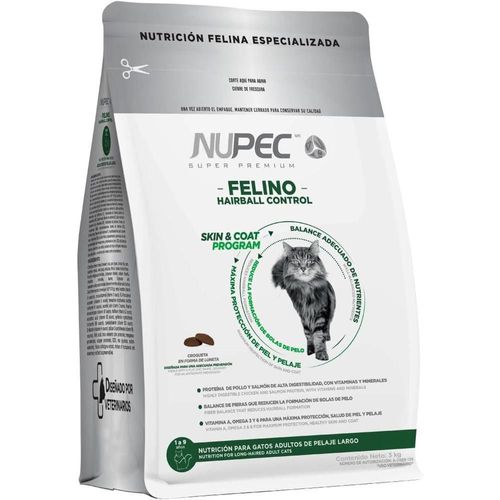 Nupec felino hairball 3kg