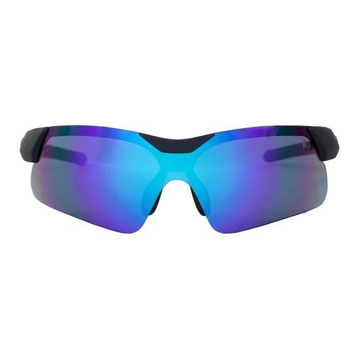 Lente solar Azul ovalada para hombre