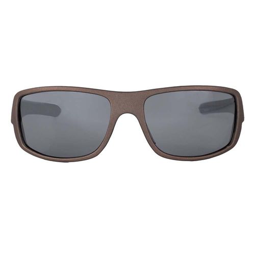 Lente solar Gris cuadrada para hombre
