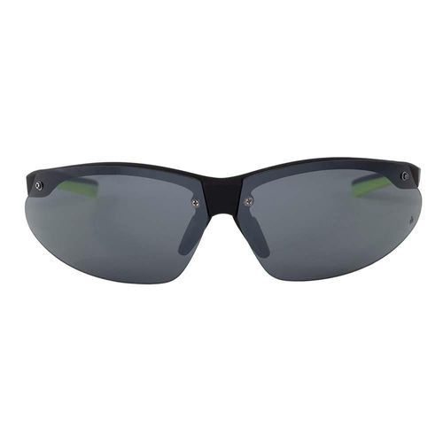 Lente solar Negro ovalada para hombre