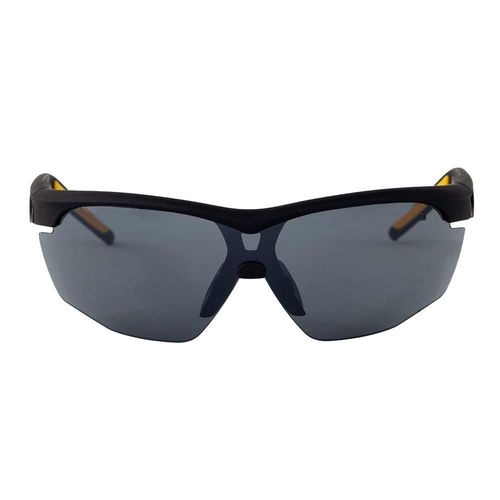 Lente solar Negro ovalada para hombre