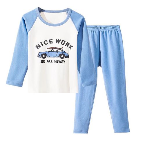 Conjunto térmico de poliéster para niños y adolescentes 2 pzas pijama de forro polar