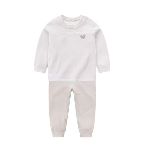 Conjunto de ropa interior térmica para niño de algodón 2 pzas