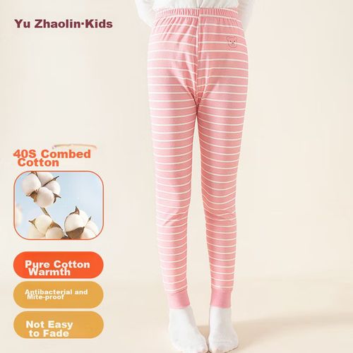 Leggings térmicos de algodón para niña