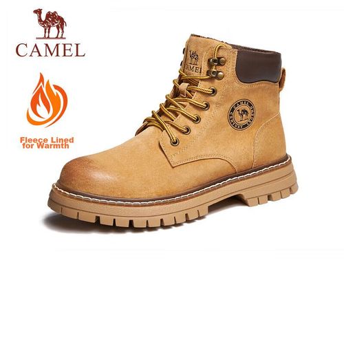 Botas para Hombre Camel Martin Gamuza Amarillo Dorado