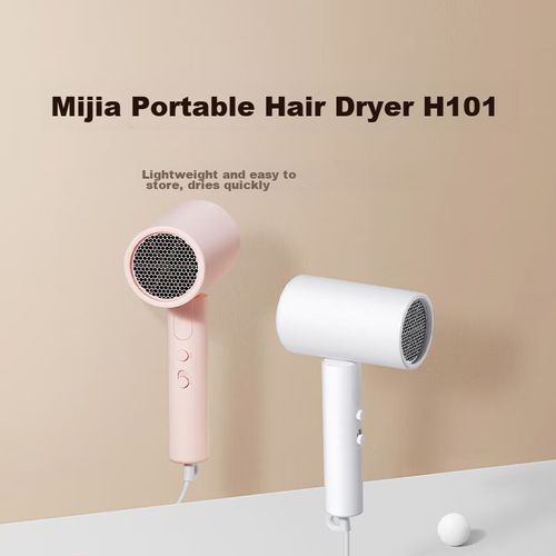 Secadora De Cabello Mi Home Cmj04Lxp 1600W Rosa Iones Negativos