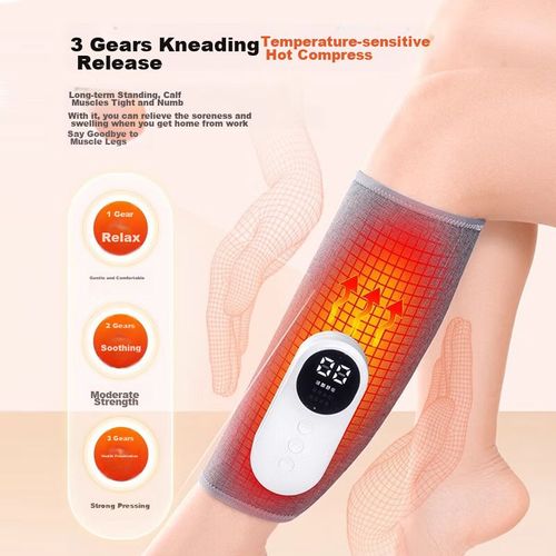 Masajeador De Piernas Panapopo Inalámbrico Con Terapia De Calor