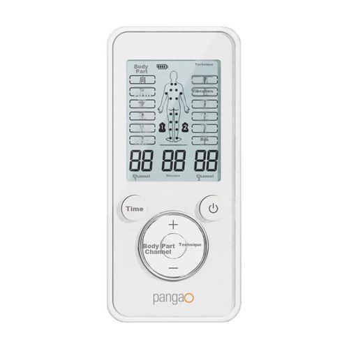 Masajeador Pangao Pg-2616 Doble Canal Recargable Para Cuello, Lumbar Y Rodilla