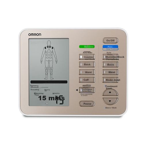 Aparato De Terapia De Baja Frecuencia Omron Hv-F9510 Pantalla Grande