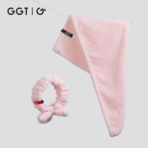 Gorro Para Cabello Ggt X2 Terciopelo Absorción Rápida Diseño Copo De Nieve