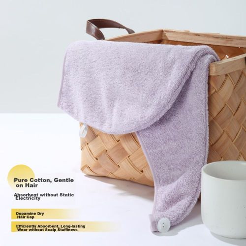 Gorro Para Cabello King Shore Algodón Absorbente Secado Rápido
