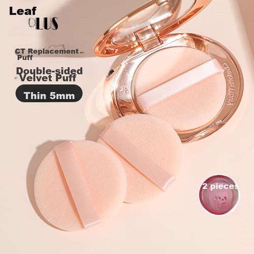 Esponja De Maquillaje Uplus Doble Cara Terciopelo 2 Piezas