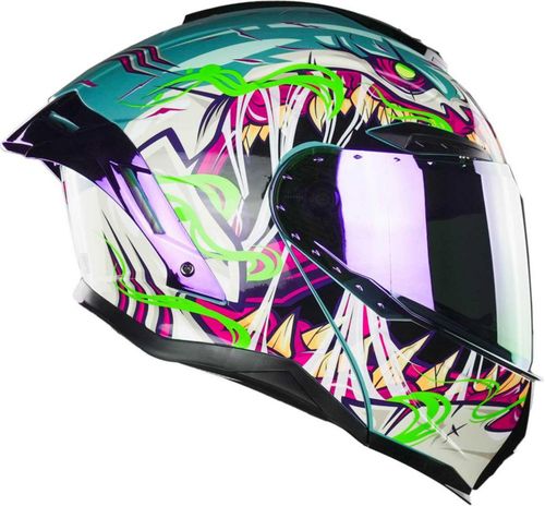Casco Kov Apolo Azul Integral Dot