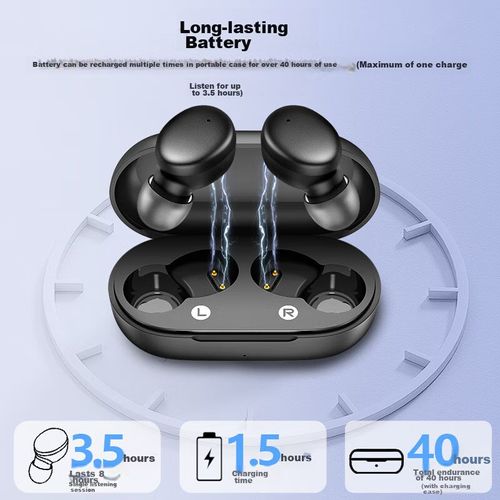 Audífonos Inalámbricos Xiwxi V9I Negro A Prueba De Agua