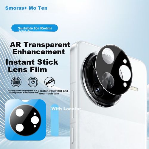 Protector para Lente Antirrayas Antihuellas Smorss para Redmi K80 Pro/Champion Edition